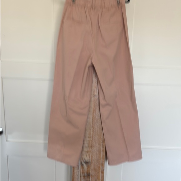 NWT Sophie Rue Women's Pink Wide-Leg Chino Pants - Picture 9 of 9